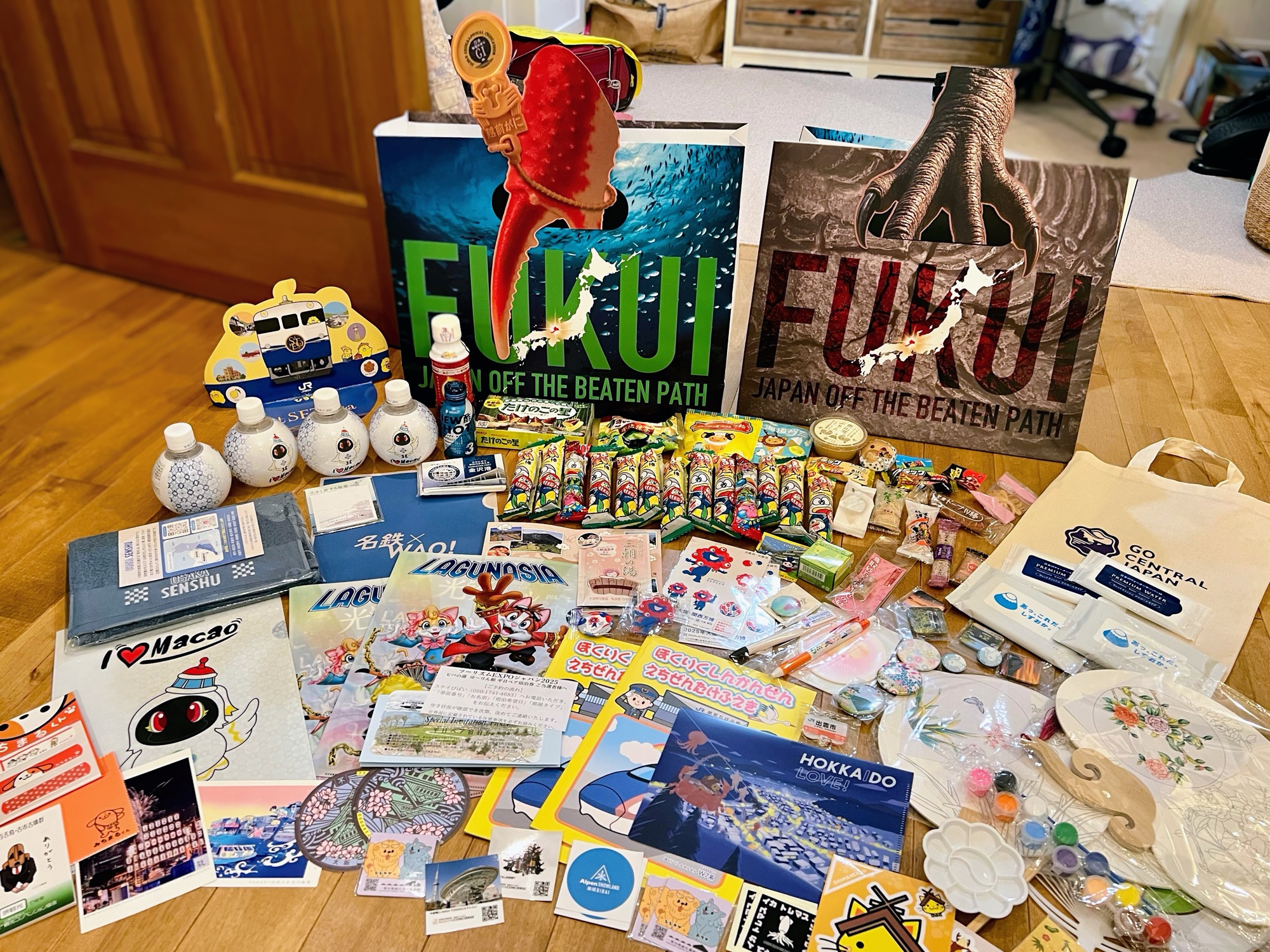 ツーリズムEXPOの戦利品